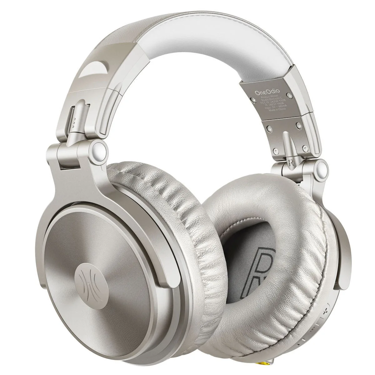 20240418092746_oneodio_pro_c_a_ac12_01_asyrmata_bluetooth_over_ear_akoustika_me_80_ores_leitourgias_mpez OneOdio Pro C Ασύρματα / Ενσύρματα Over Ear Ακουστικά με 80 ώρες Λειτουργίας Μπεζ - Image 1