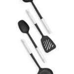 Brabantia Σετ Εργαλείων Μαγειρικής 4τμχ Μαύρο 260285