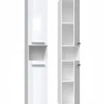 TOH Nel I Στήλη Μπάνιου Δαπέδου Μ31xΒ30xΥ174cm Λευκή