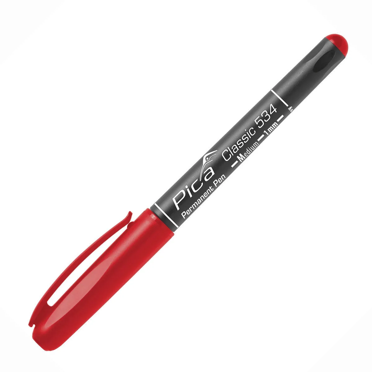 20240419172615_pica_marker_stylo_1mm_me_kokkino_melani_534_40 Pica-Marker Στυλό Ballpoint Κόκκινο με Κόκκινο Μελάνι 534/40 - Image 1