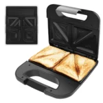 Cecotec Rock’nToast Combo Τοστιέρα με Αποσπώμενες Πλάκες για 2 Τοστ 800W Inox