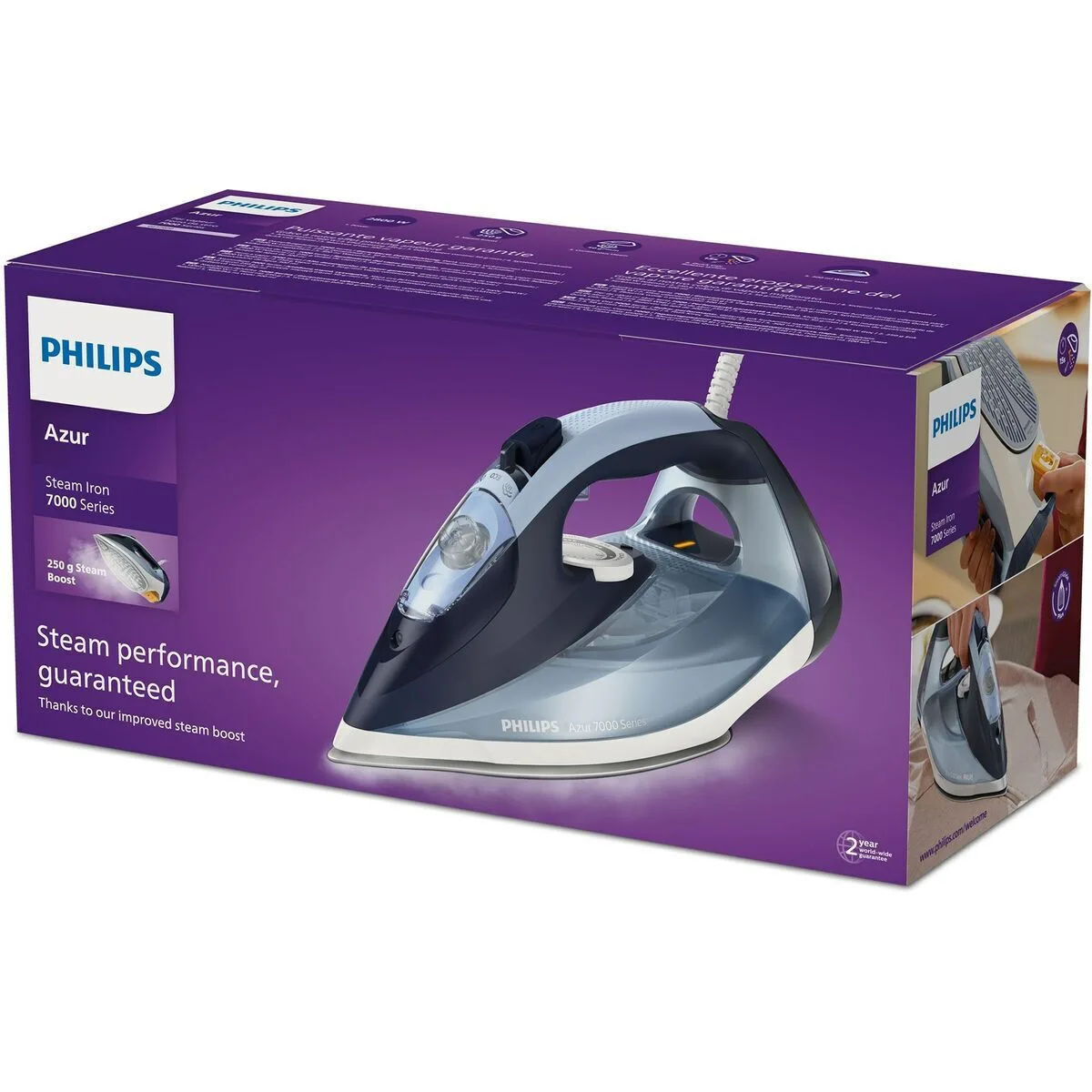 20240422100831_7a2d34d9 Philips 7000 Series DST7020/20 Σίδερο Ατμού 2800W με Συνεχόμενη Παροχή Ατμού 50gr/min - Image 1