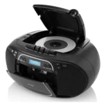 JVC Φορητό Ηχοσύστημα RC-E561B-DAB με Ραδιόφωνο σε Μαύρο Χρώμα
