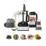 De'Longhi FDM73.850SS Πολυμίξερ 1000W με Κάδο 3lt και Κανάτα Μπλέντερ Μαύρο