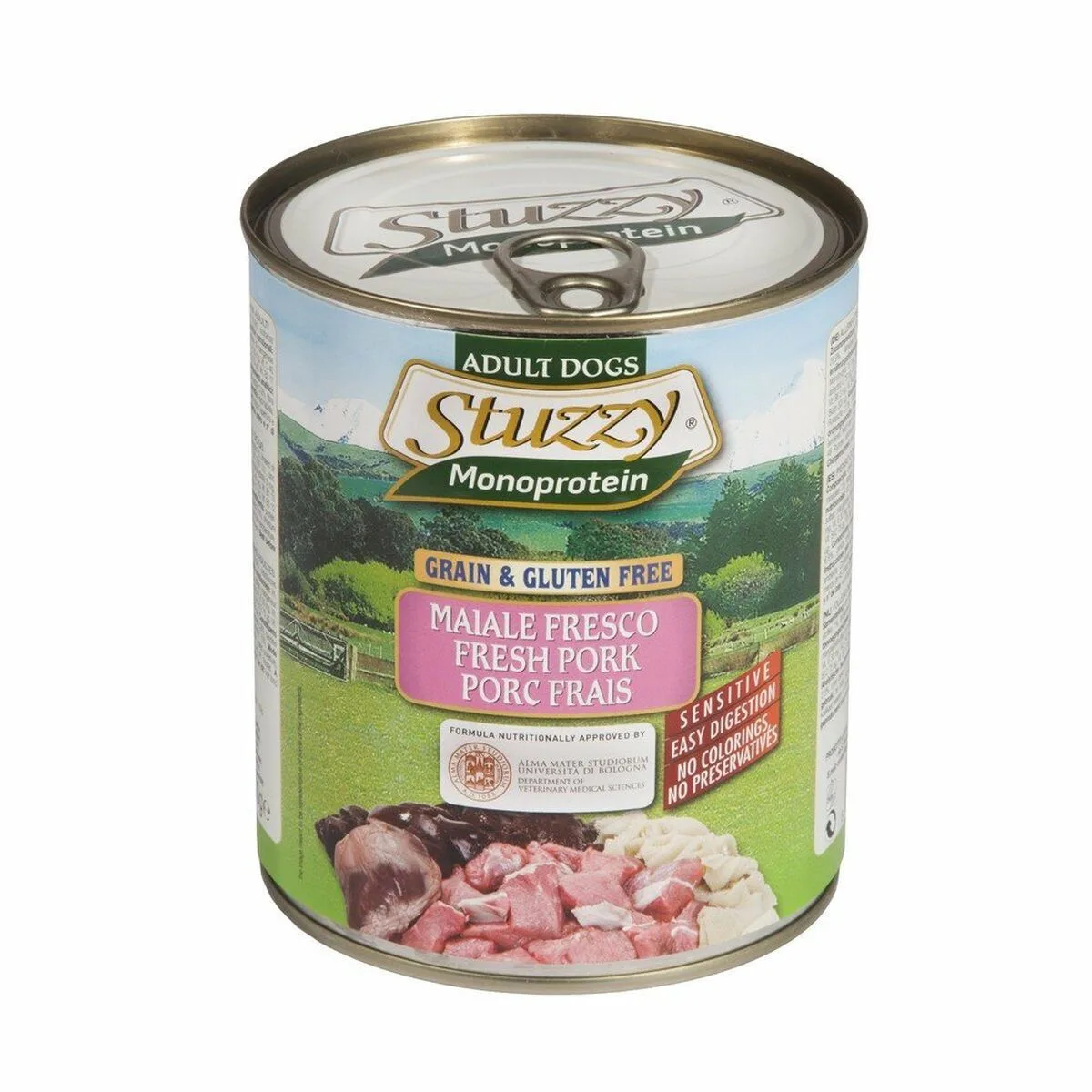 20240422123432_2cefb61e Stuzzy Agras Pet Foods Υγρή Τροφή Σκύλων σε Κονσέρβα με Κρέας χωρίς Σιτηρά & Γλουτένη 800gr S9173771 - Image 1