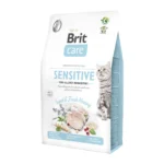Brit Care Ξηρά Τροφή Γάτας με Ψάρια / Ρέγγα / Συκώτι / Κρέας / Μήλο 0.4kg