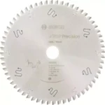 Bosch Top Precision Δίσκος Κοπής Ξύλου με 60 Δόντια 254mm 2608642102