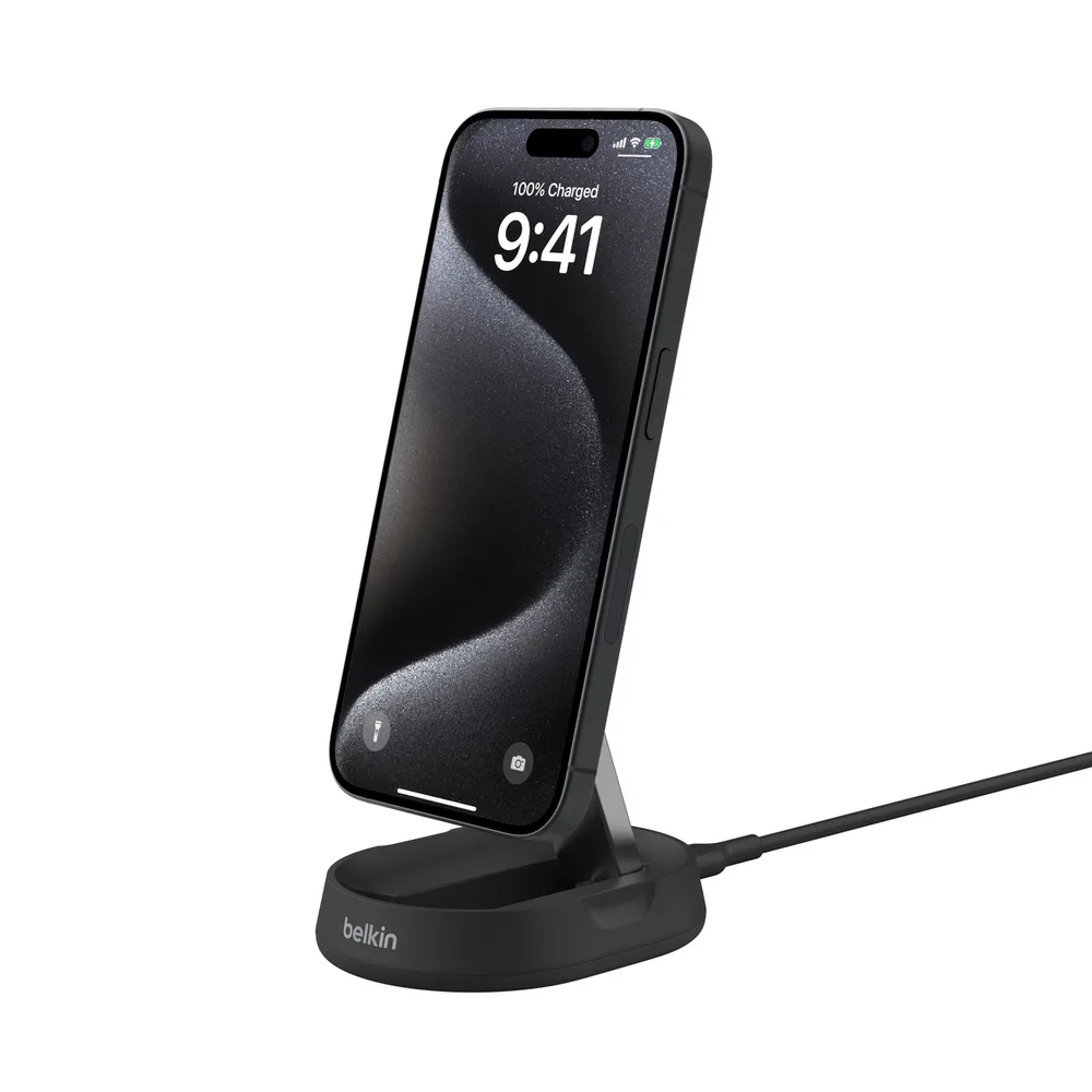 Belkin Ασύρματος Φορτιστής Qi2 15W Μαύρος (BoostCharge) - Image 1