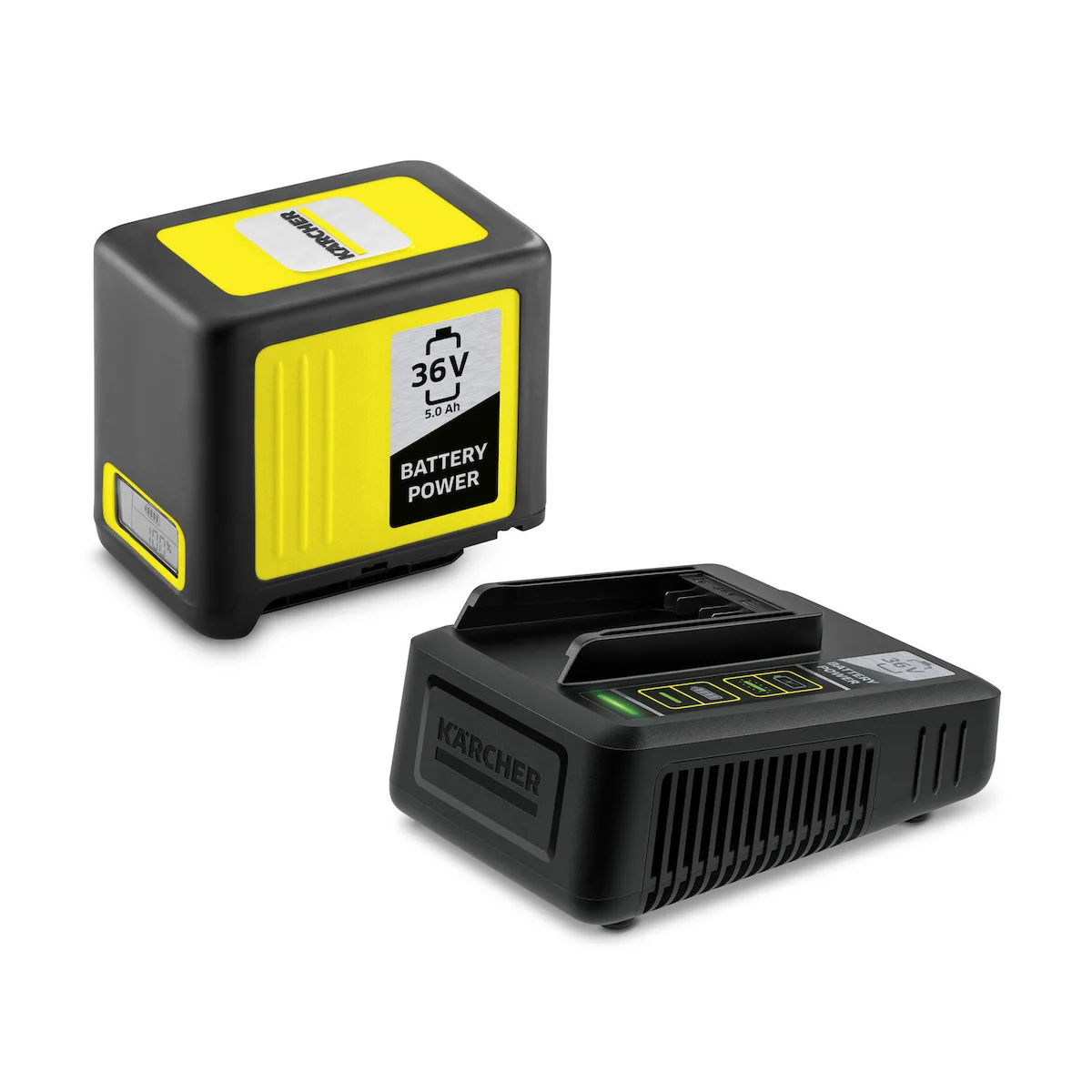 Karcher Σετ Μπαταρίας Λιθίου Χωρητικότητας 5Ah 36V με Φορτιστή 2.445-065.0 - Image 1