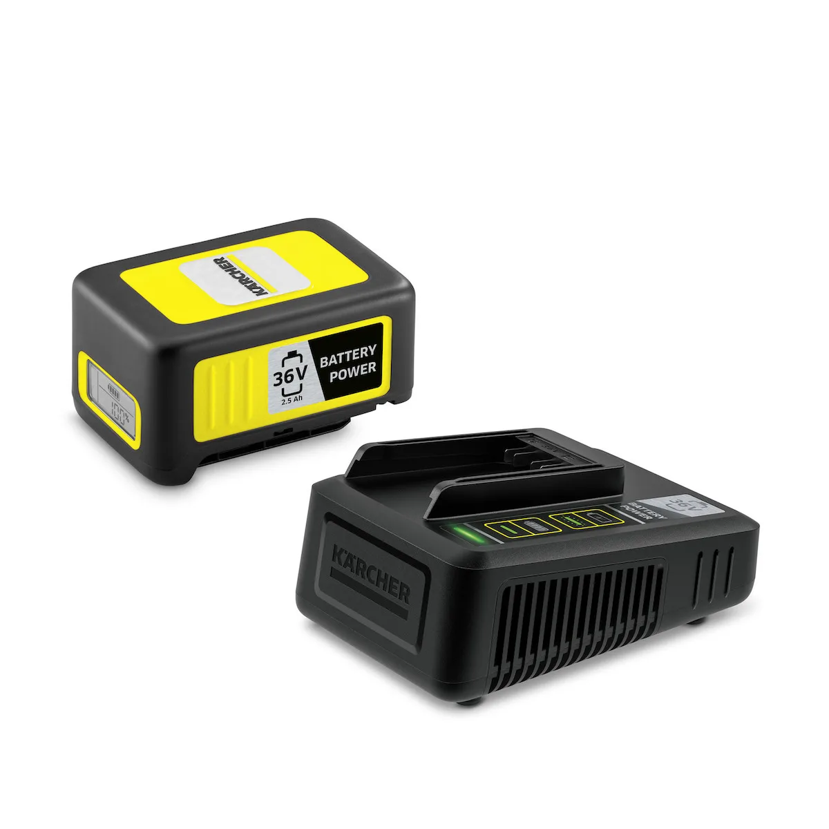 Karcher Σετ Μπαταρίας Χωρητικότητας 2.5Ah 36V με Φορτιστή 2.445-064.0 - Image 1