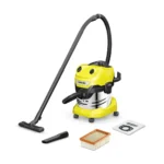 Karcher WD 4 S V-20/5/22 Σκούπα Υγρών / Στερεών 1000W με Πλαστικό Κάδο 20lt