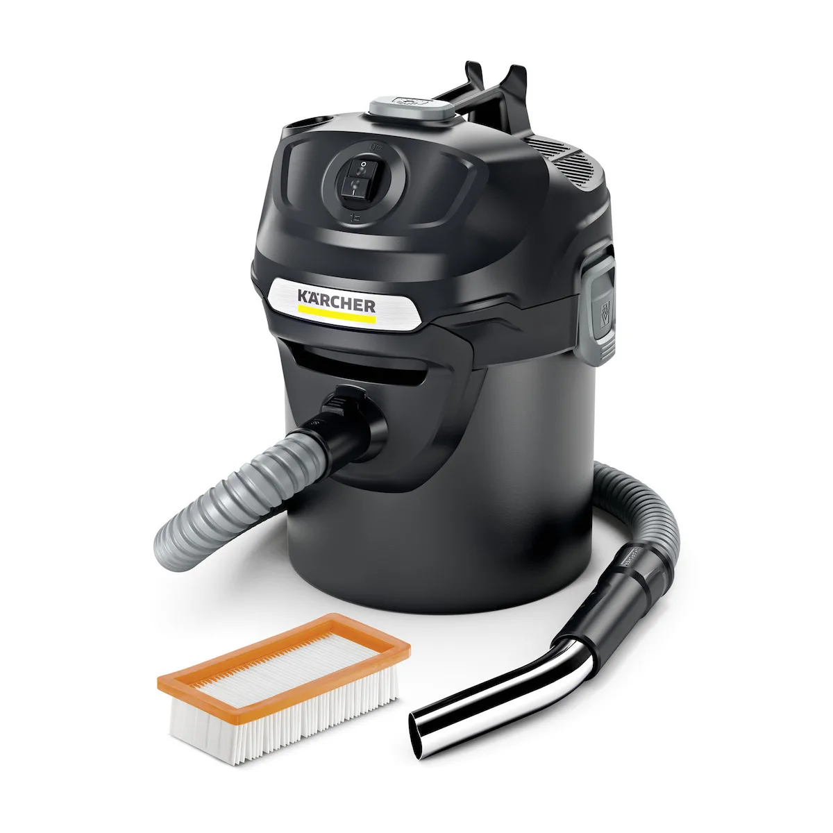 20240425174139_karcher_ash_vacuum_ad_2_1_629_711_0_skoupa_stachtis_600w_me_kado_14lt Karcher AD 2 1.629-711.0 Σκούπα Στάχτης 600W με Κάδο 14lt - Image 1