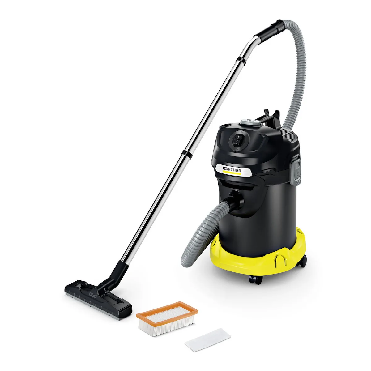 20240425174140_karcher_ad_4_premium_1_629_731_0_ilektriki_skoupa Karcher AD 4 Premium 1.629-731.0 Σκούπα Απορρόφησης Ζεστής Στάχτης 600W με Κάδο 17lt - Image 1