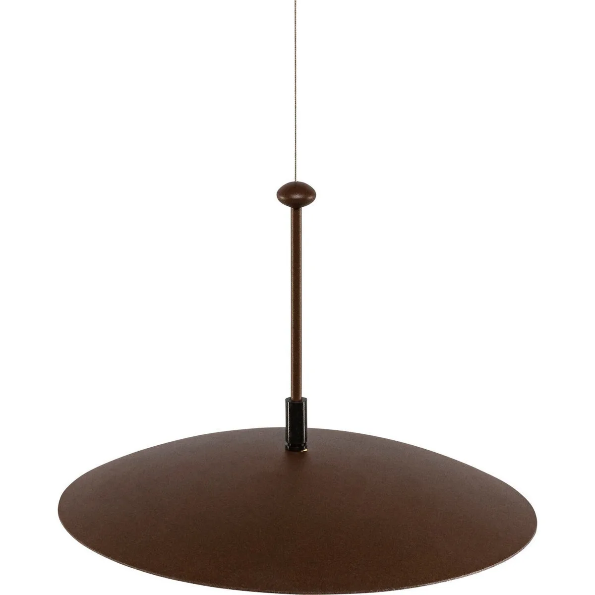 20240426131231_broggi_nuvola_lampshade_corten_kremasto_fotistiko_anartisi_kafe Broggi Design Broggi Nuvola Lampshade Corten Κρεμαστό Φωτιστικό Καφέ - Image 1
