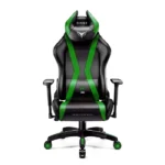 Diablo X-Horn 2.0 Normal Καρέκλα Gaming Δερματίνης με Ρυθμιζόμενα Μπράτσα Πράσινη