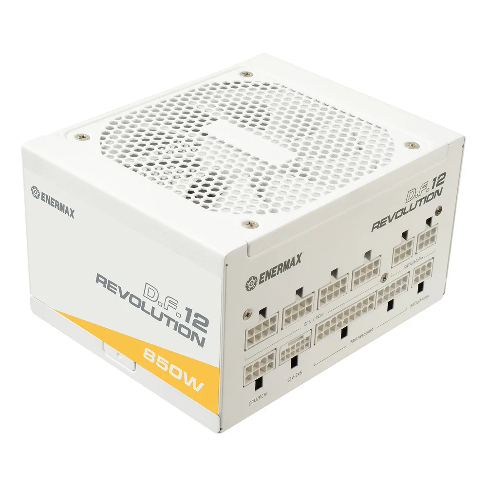 Enermax Revolution D.F. 12 850W Λευκό Τροφοδοτικό Υπολογιστή Full Wired 80 Plus Gold - Image 1