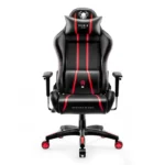Diablo X-One 2.0 King Size Καρέκλα Gaming Δερματίνης με Ρυθμιζόμενα Μπράτσα Μαύρο / Κόκκινο