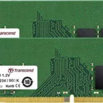 Transcend DDR4 32GB RAM με 2x16GB Modules και Ταχύτητα 3200 για Desktop JM3200HLE-32GK