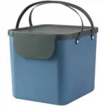 Rotho Babydesign Πλαστικό Καλάθι Αχρήστων 40lt Μπλε 35.5x33.9x39.8cm CEN-72749