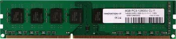 Innovation IT DDR3 με Module 1x8GB και Ταχύτητα 1600 για Desktop - Image 1