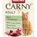 Animonda Carny Υγρή Τροφή για Ενήλικες Γάτες σε Φακελάκι με Κοτόπουλο και Κουνέλι χωρίς Γλουτένη 85gr 90924
