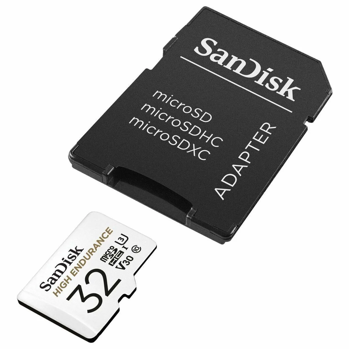 Sandisk High Endurance microSDHC 32GB Class 10 U3 V30 UHS-I με αντάπτορα - Image 1
