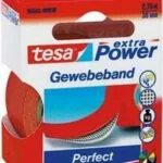 Tesa Tesa Extra Power Perfect Gewebeband 2,75m 38mm Rot