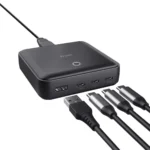 Trust Βάση Φόρτισης με Θύρα USB-A και 3 Θύρες USB-C 100W σε Μαύρο χρώμα (25242)