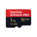 Sandisk Extreme Pro microSDXC 1TB Class 10 U3 V30 A2 UHS-I με αντάπτορα
