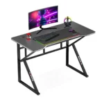Γραφείο Gaming Hero 1.6 Ξύλινο Black 120x60x77εκ. HZ-Hero 1.6 Black