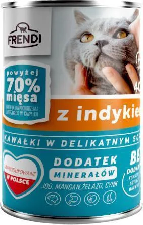 Pet Republic Υγρή Τροφή για Γάτες σε Κονσέρβα με Γαλοπούλα και Κοτόπουλο Διαίτης 400gr VAT019175 - Image 1