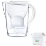 Brita Marella Κανάτα Σερβιρίσματος Πλαστική White με Φίλτρο 2400ml 1052789