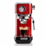Ariete 1381/13 Μηχανή Espresso 1300W Πίεσης 15bar Κόκκινη