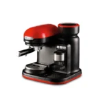 Ariete 1318/00 Αυτόματη Μηχανή Espresso 1080W Πίεσης 15bar με Μύλο Άλεσης Κόκκινη