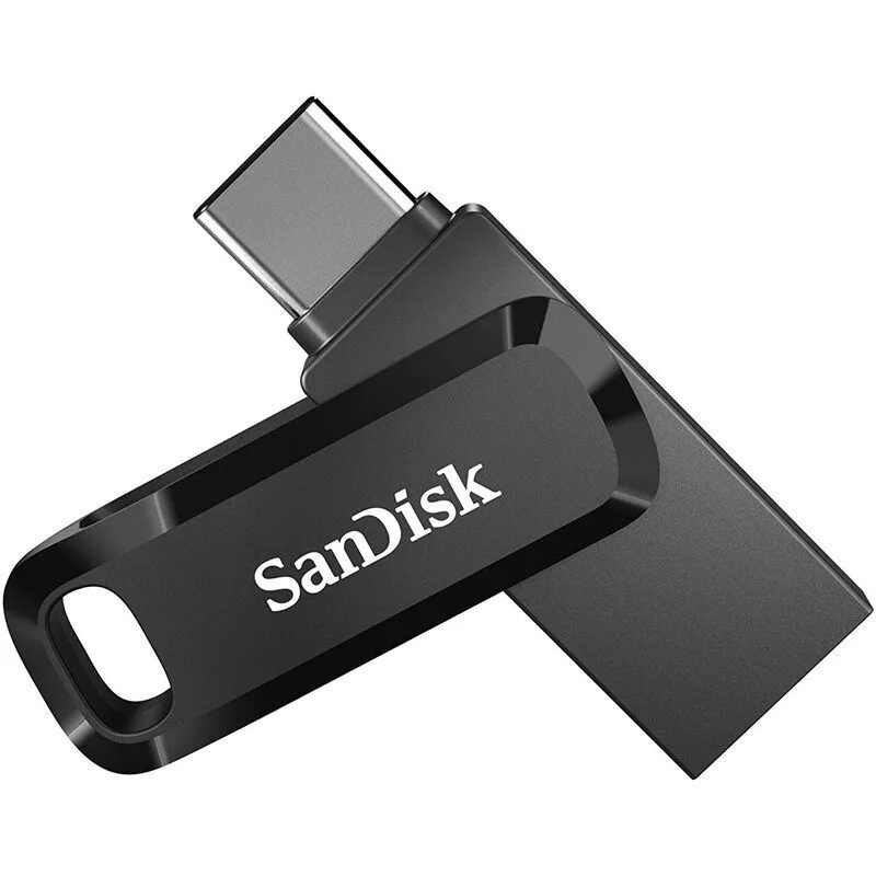 Sandisk Ultra Dual Drive Go 128GB USB 3.1 Stick με σύνδεση USB-C & USB-A Μαύρο - Image 1
