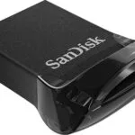 Sandisk Ultra Fit 16GB USB 3.1 Stick Μαύρο