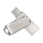Sandisk Ultra Dual Drive Luxe 128GB USB 3.1 Stick με σύνδεση USB-C & USB-A Ασημί