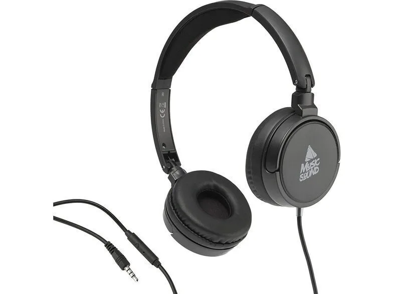 20240508141249_835406d2 Cellular Line Music Sound Ενσύρματα On Ear Ακουστικά Μαύρα - Image 1