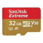 Sandisk Extreme microSDHC 32GB Class 10 U3 V30 A1 UHS-I με αντάπτορα