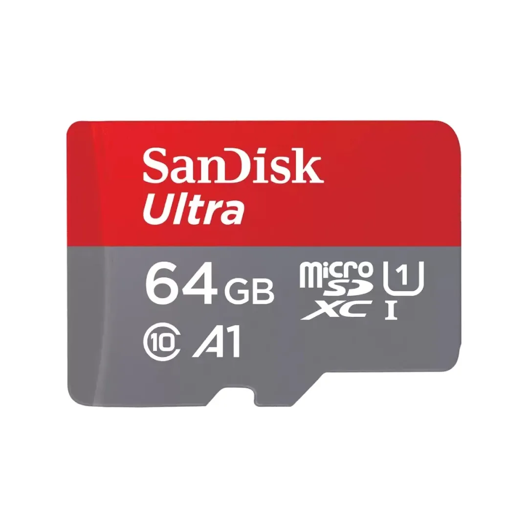 Sandisk Ultra microSDXC 64GB Class 10 U1 A1 UHS-I - Image 1