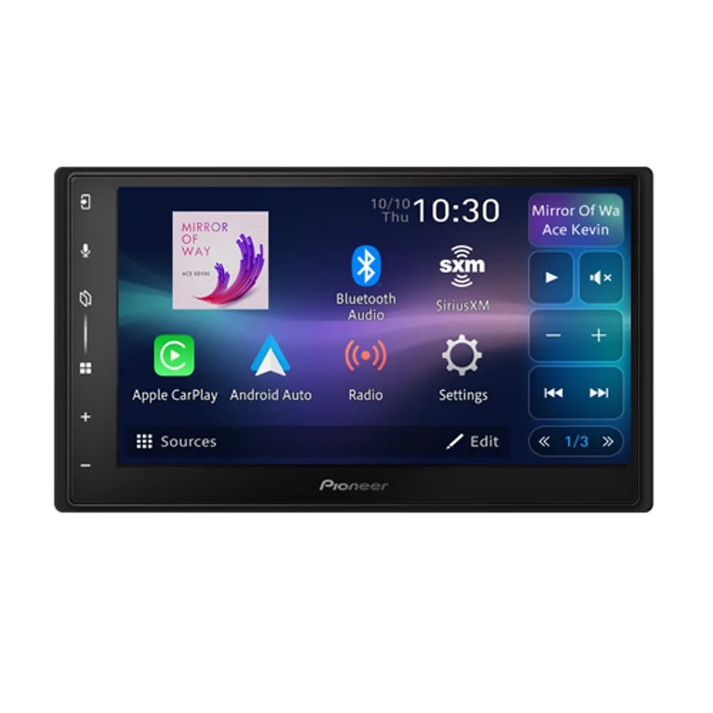 Pioneer Ηχοσύστημα Αυτοκινήτου (Bluetooth/USB/WiFi/GPS/Apple-Carplay/Android-Auto) με Οθόνη Αφής 8" SPH-DA77DAB - Image 1