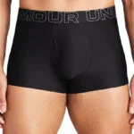 Under Armour Tech 3in Ανδρικά Μποξεράκια Μαύρα 3Pack 1383882-001