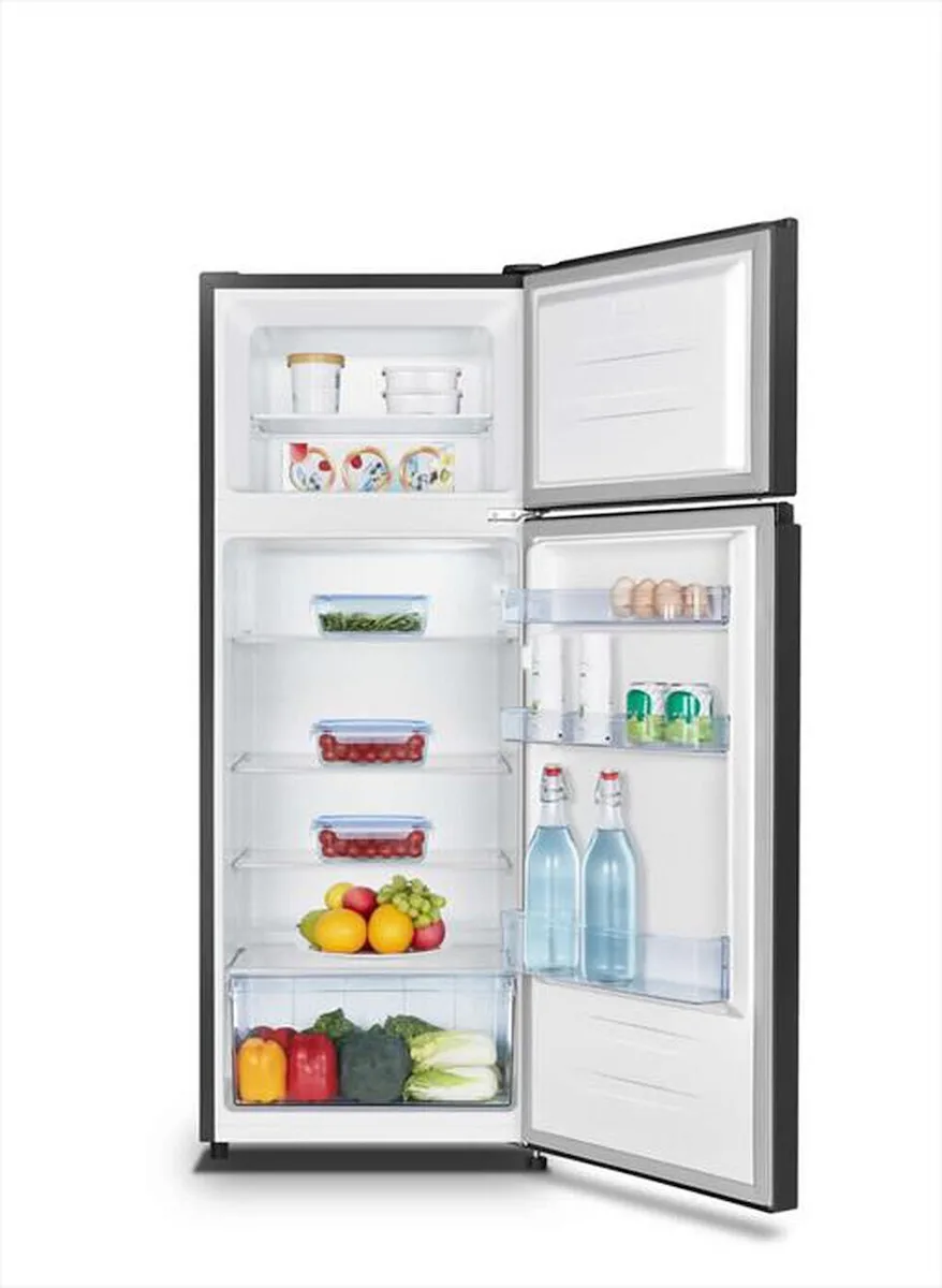 20240513114349_87f2b8f8 Hisense Ψυγείο Δίπορτο 206lt Υ143.4xΠ55xΒ54.2εκ. Μαύρο RT267D4ABE - Image 1