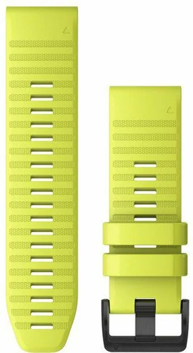Garmin Λουράκι Σιλικόνης Amp Yellow (Fenix 3 / 5X / 5X Plus / 6X / 6X Pro / 7X / 7X Pro / 8 (51mm)) 010-12864-04 - Image 1