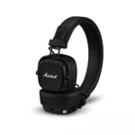 Marshall Major V Ασύρματα / Ενσύρματα On Ear Ακουστικά με Ραδιόφωνο με 100 ώρες Λειτουργίας και Quick Charge Μαύρα