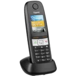 Gigaset E630HX Ασύρματο Τηλέφωνο με Ελληνικό Μενού Μαύρο