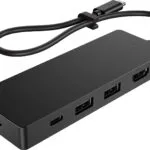 HP Travel Hub G3 USB-C Docking Station με HDMI 4K PD Μαύρο