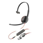 HP Blackwire 3200 Series On Ear Multimedia Ακουστικά με μικρόφωνο