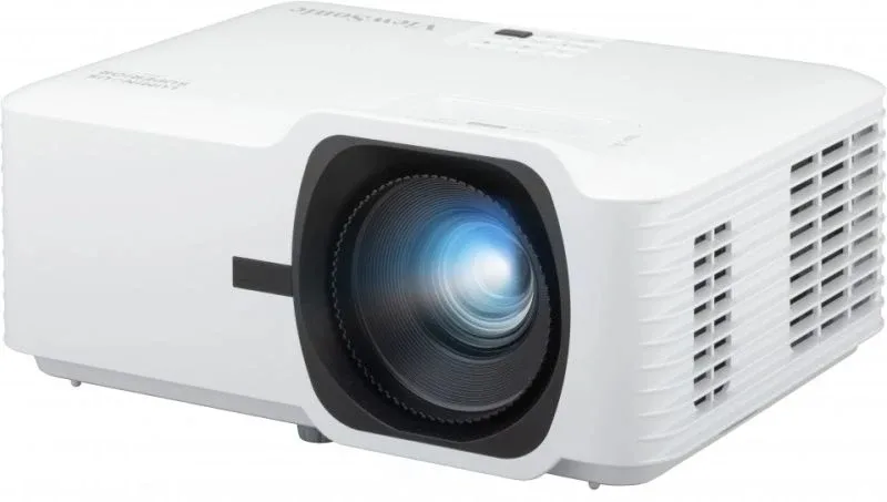 20240515110859_viewsonic_projector_lampas_laser_me_ensomatomena_icheia_leykos Viewsonic LS740HD Projector DLP Full HD Laser με Ενσωματωμένα Ηχεία - Image 1