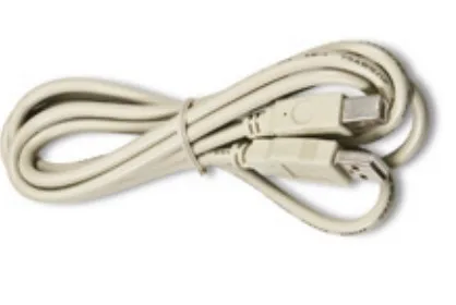 Intermec USB 2.0 Cable USB-A male - USB-B male Λευκό 2m 321576004 - Image 1